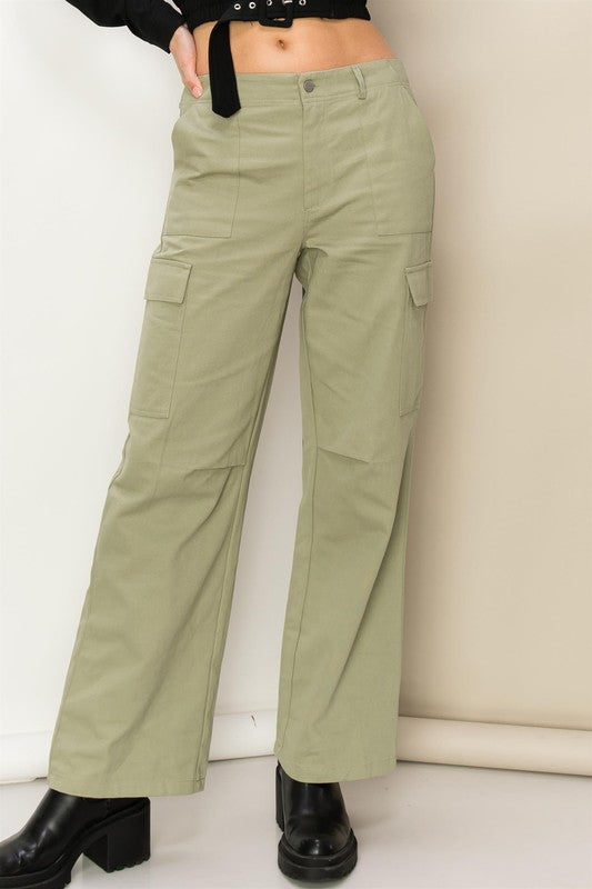 Pantalones cargo de cintura alta Weekend Chiller