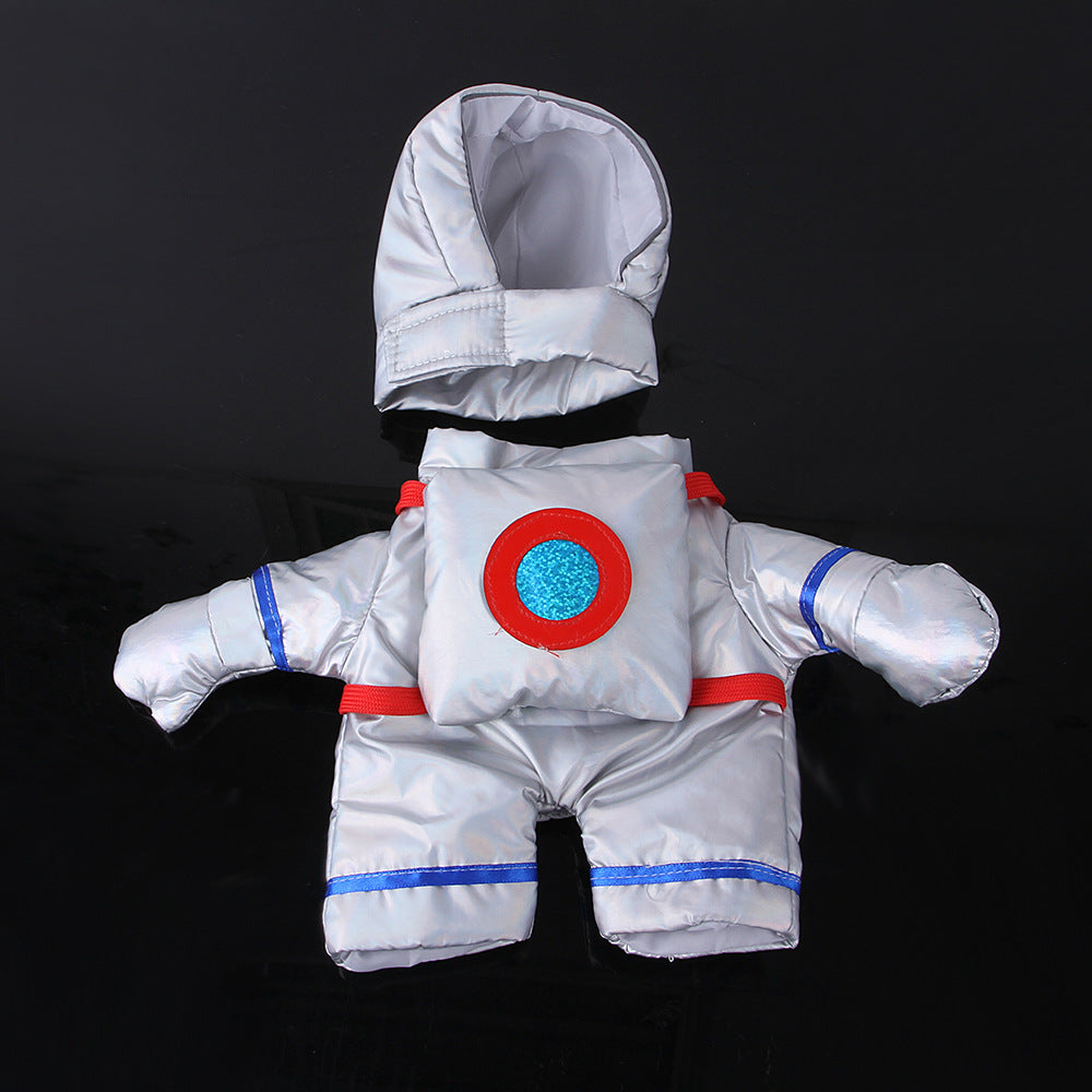 Costume de transformation pour animal de compagnie, costume d'astronaute debout, costume d'Halloween drôle en forme de courrier pour animal de compagnie, costume de transformation pour chat