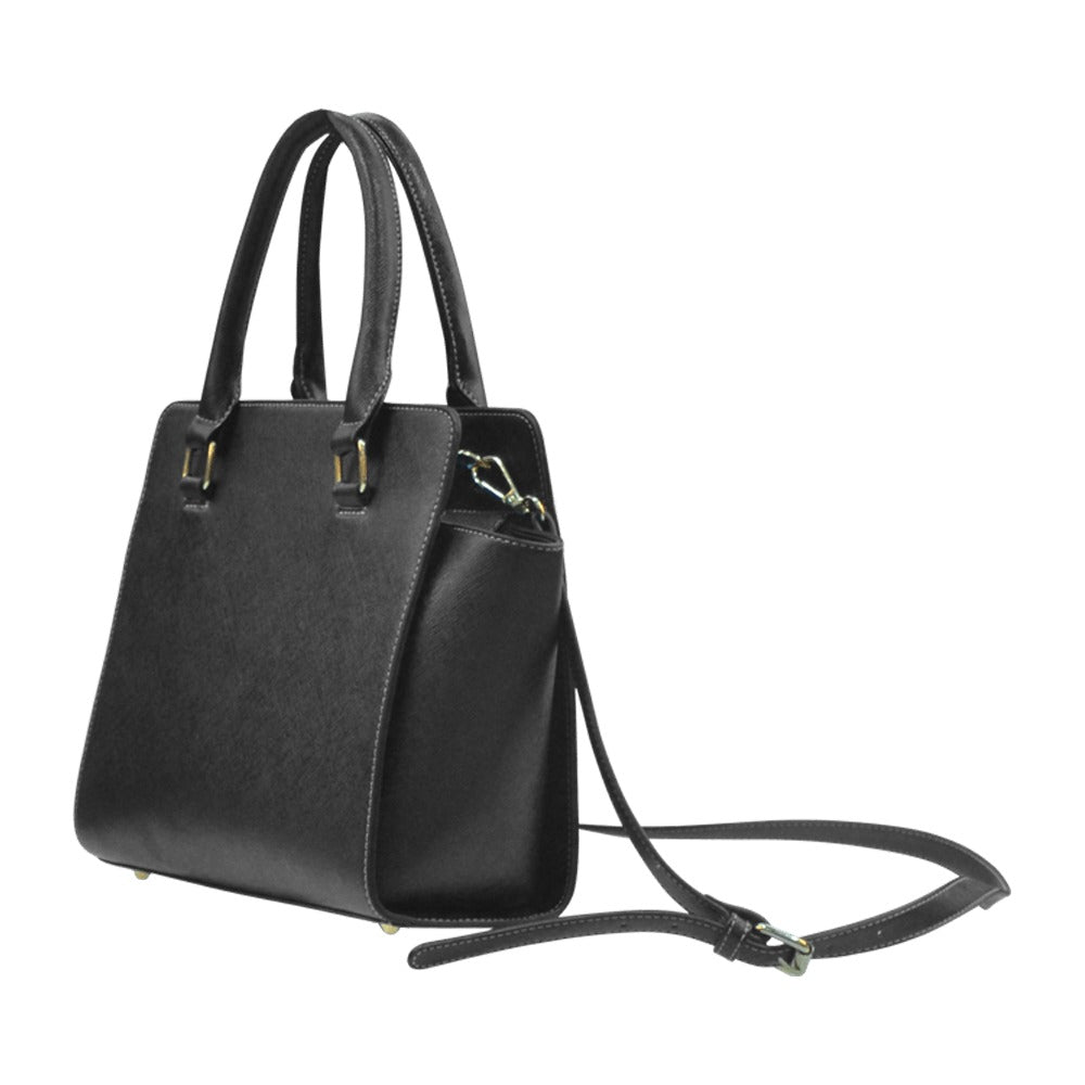 10 TOES DOWN Rivet Shoulder Handbag - Qreatrz Fashion and Design LLC