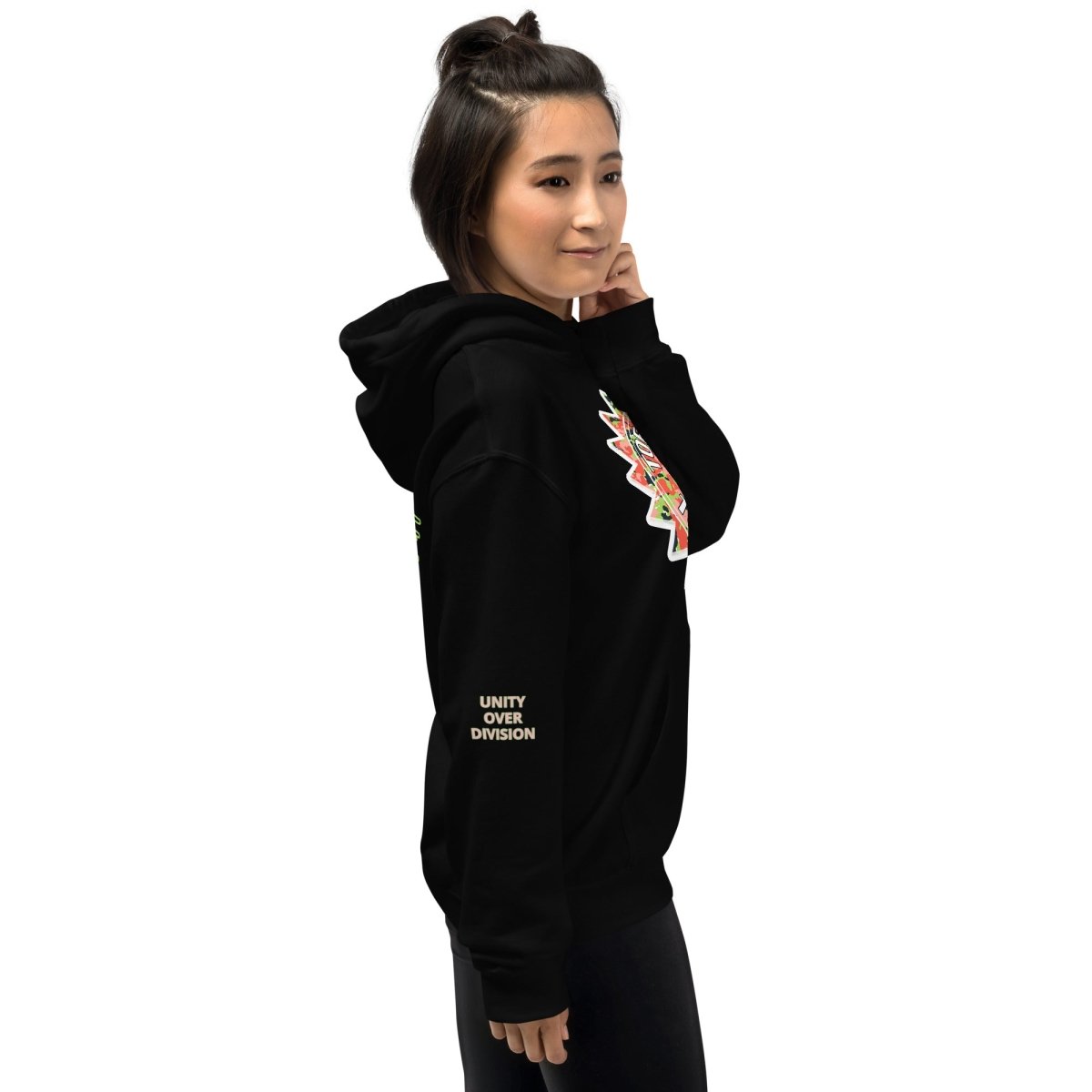 10 TOES DOWN UNITY OVER DIVISION Unisex Hoodie - Qreatrz Fashion and Design LLC