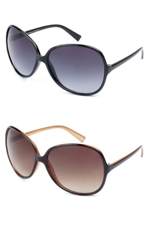 Lunettes de soleil oversize tendance pour femmes