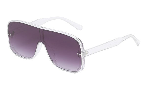 Retro Flat Top Square Fashion Sunglasses