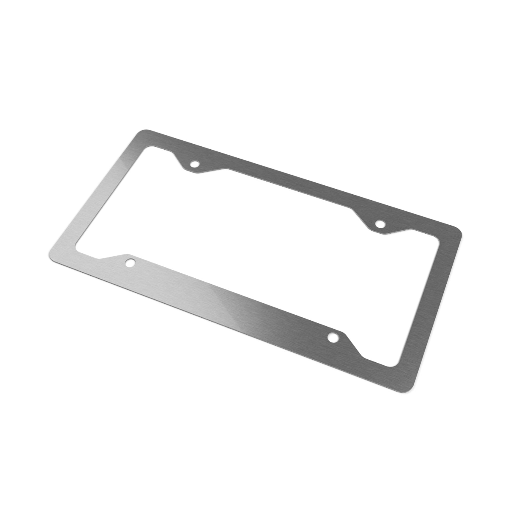 Qreativity Block Metal License Plate Frame