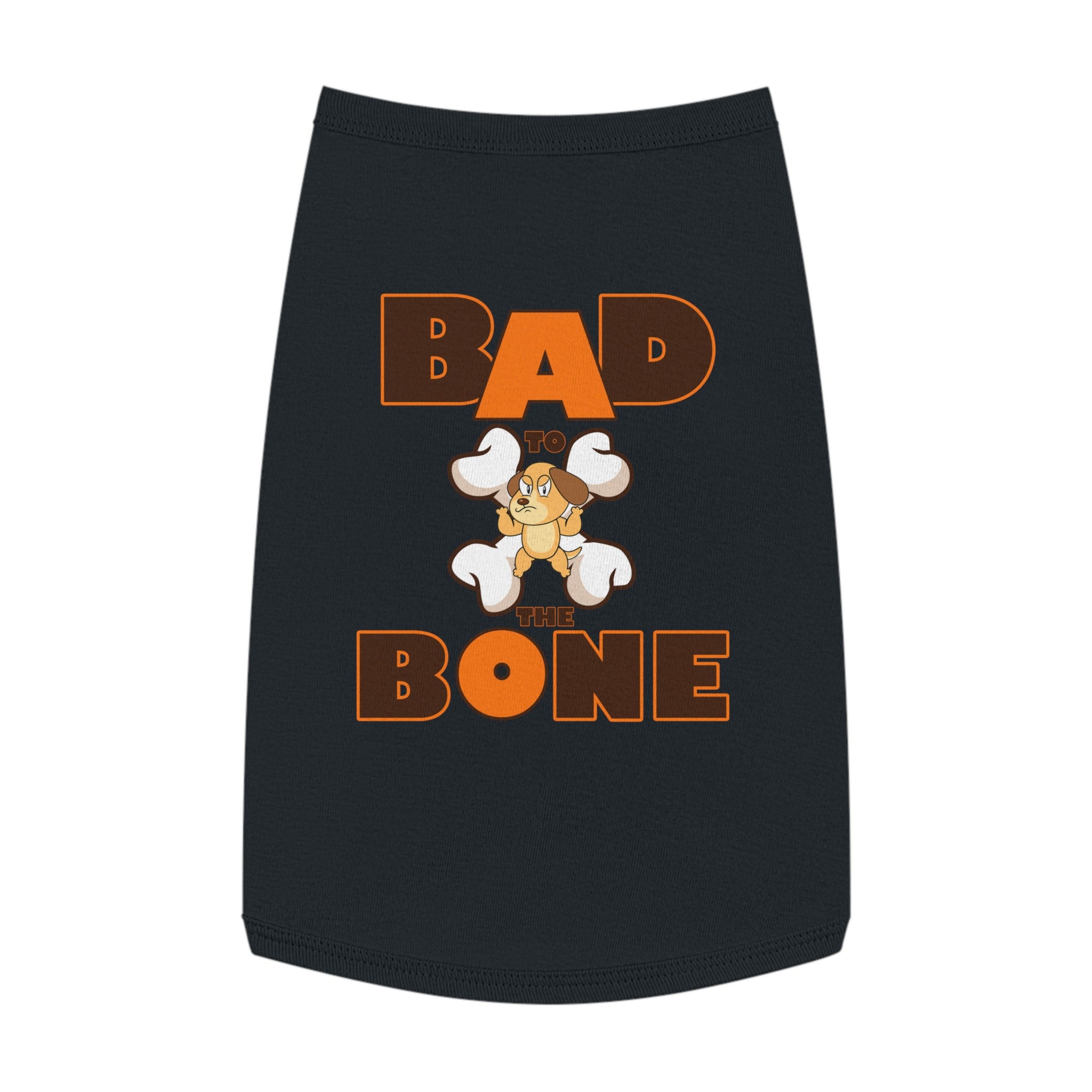 Camiseta sin mangas para mascotas Bad to the Bone