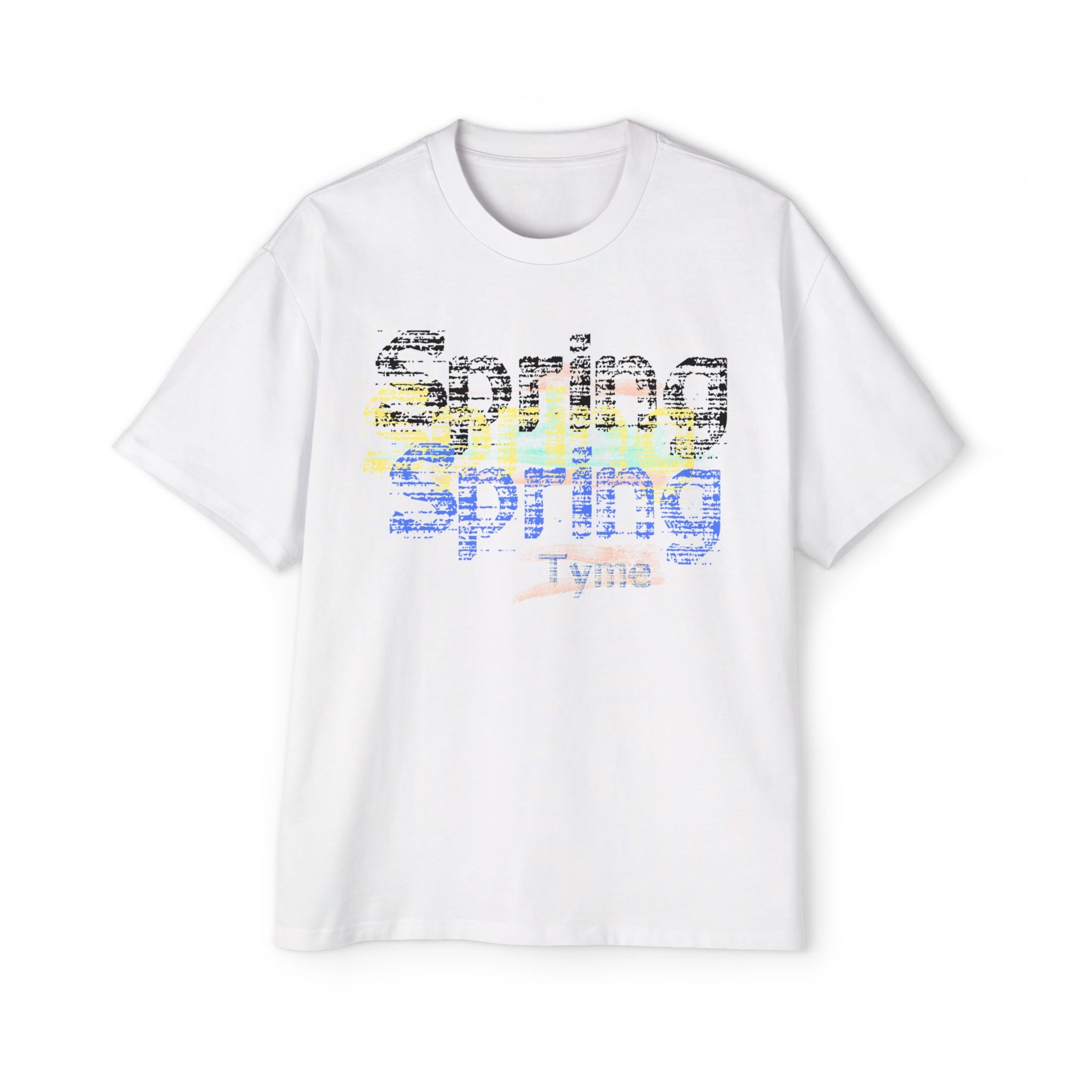 Qreatrz Spring Vibes Oversized Tee