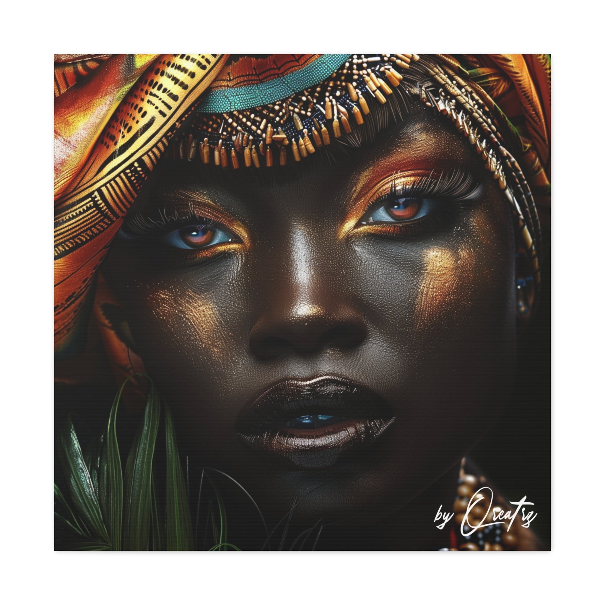 Black Is Beautiful IV Canvas Gallery Wraps