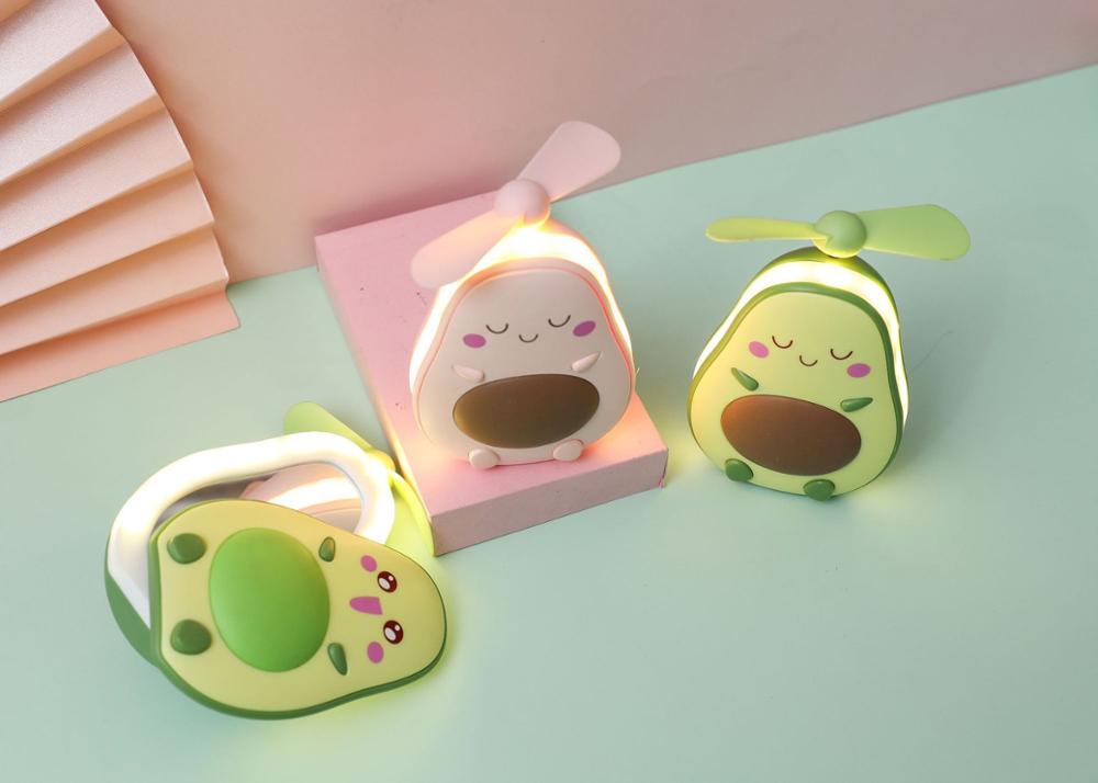 Avocado small usb rechargeable lamp