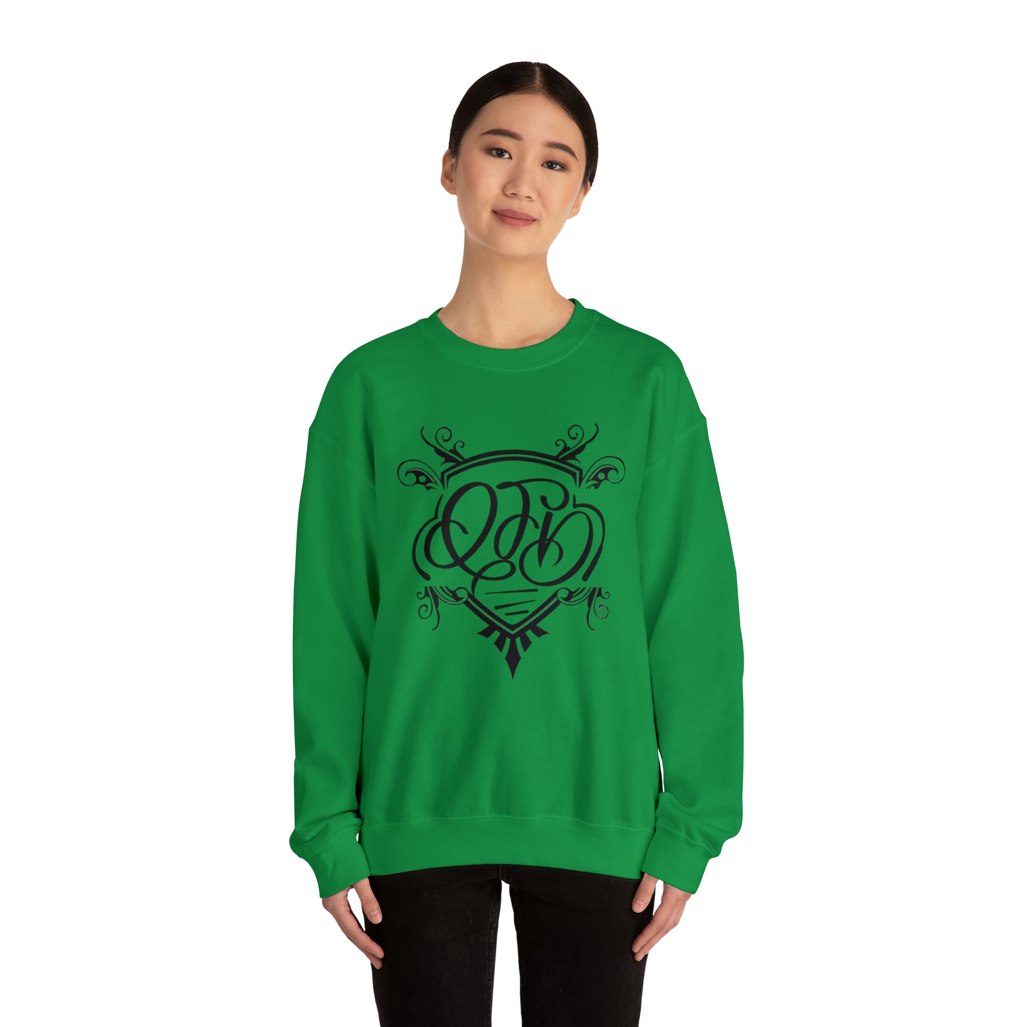 Sweat-shirt ras du cou unisexe Heavy Blend™ Qreatrz Fashion &amp; Design QFD