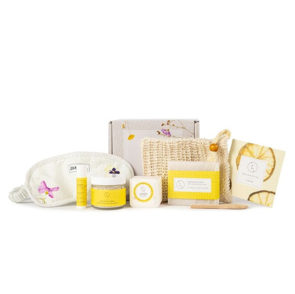 Coffret cadeau aux agrumes mignons