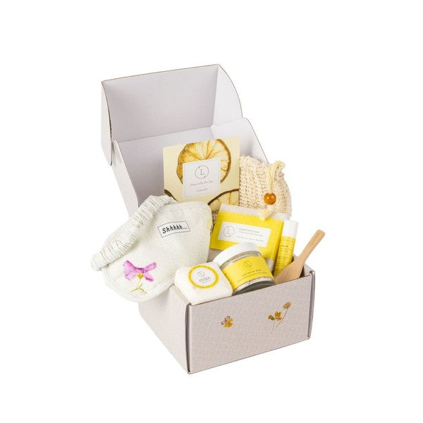 Coffret cadeau aux agrumes mignons