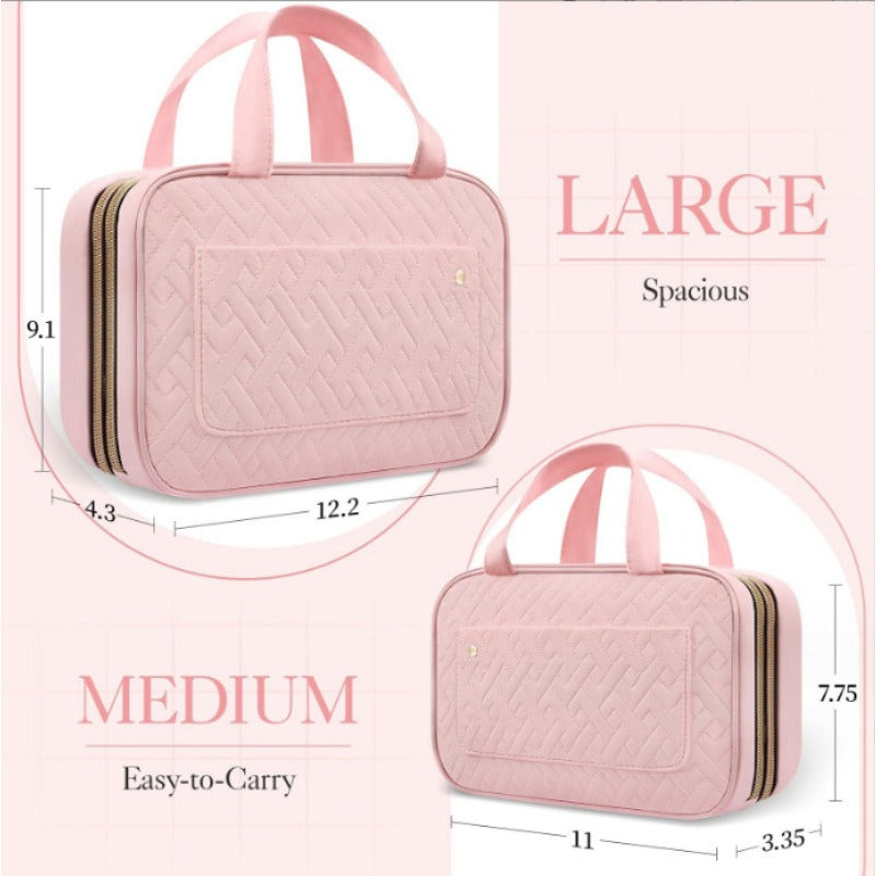 Travel toiletry bag with hook portable makeup bag travel ladies' toiletry bag hand-held toiletry bag