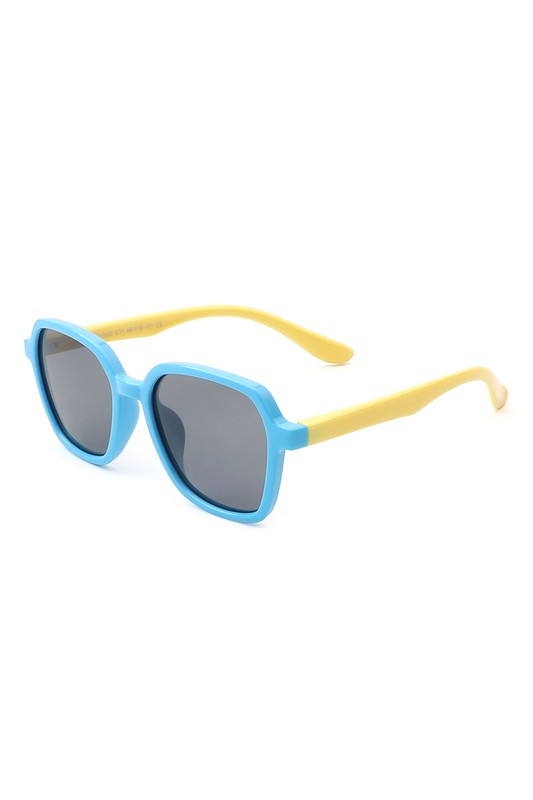 Kids Junior Square Polarized Children Sunglasses