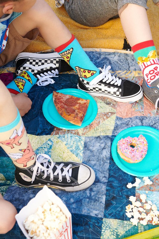 Pizza Party - Chaussettes amusantes pour enfants