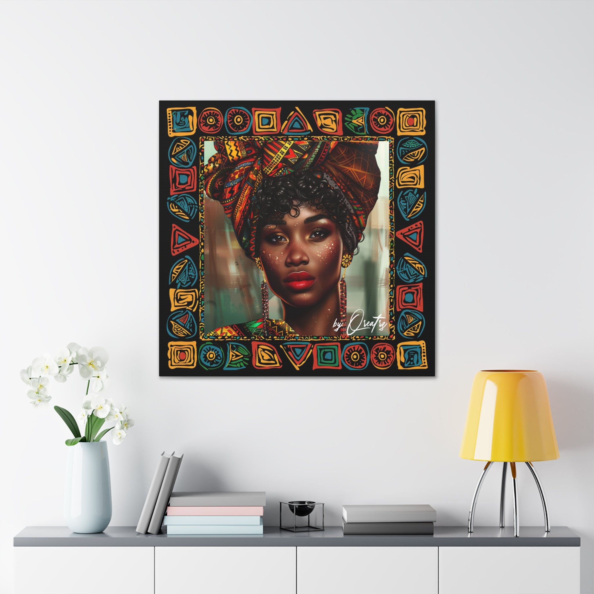 Black Is Beautiful I Canvas Gallery Wrap