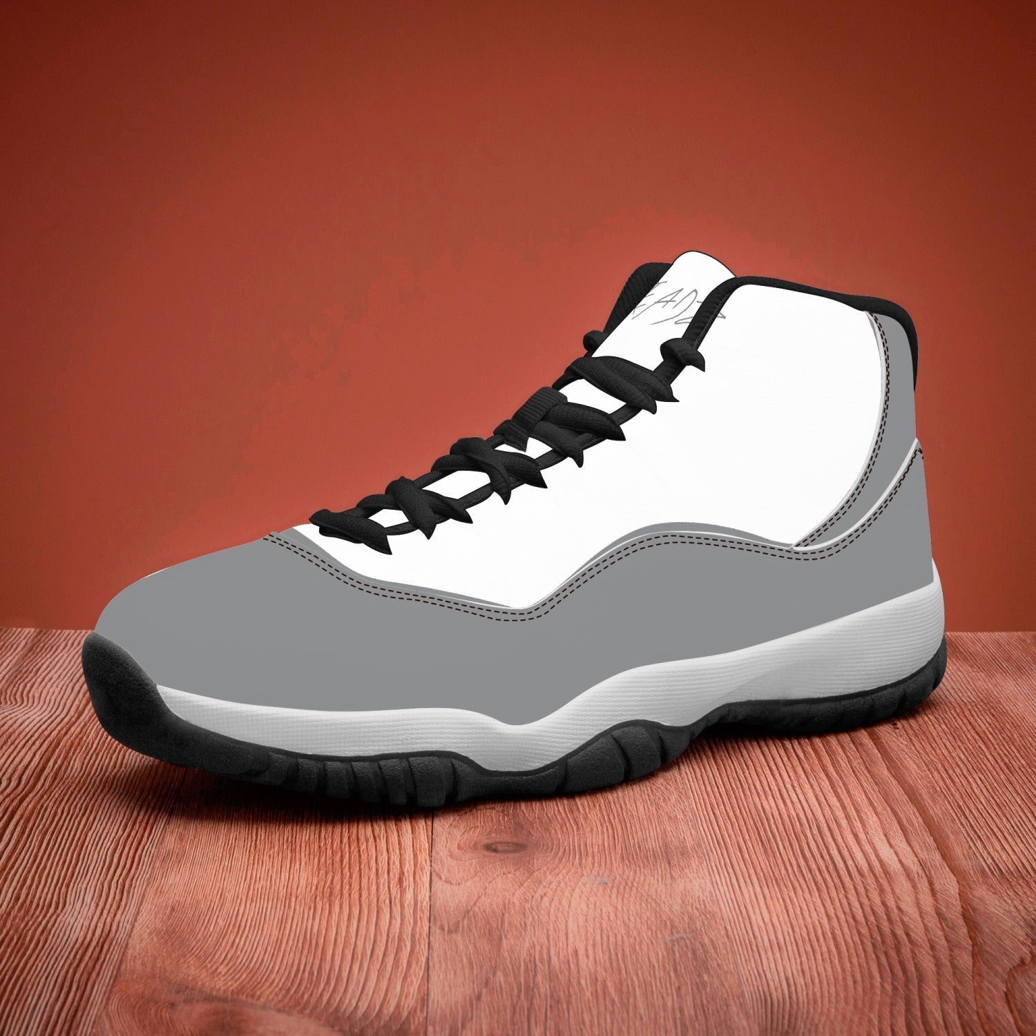 TREADZ Victory Grey Basketball Sneakers