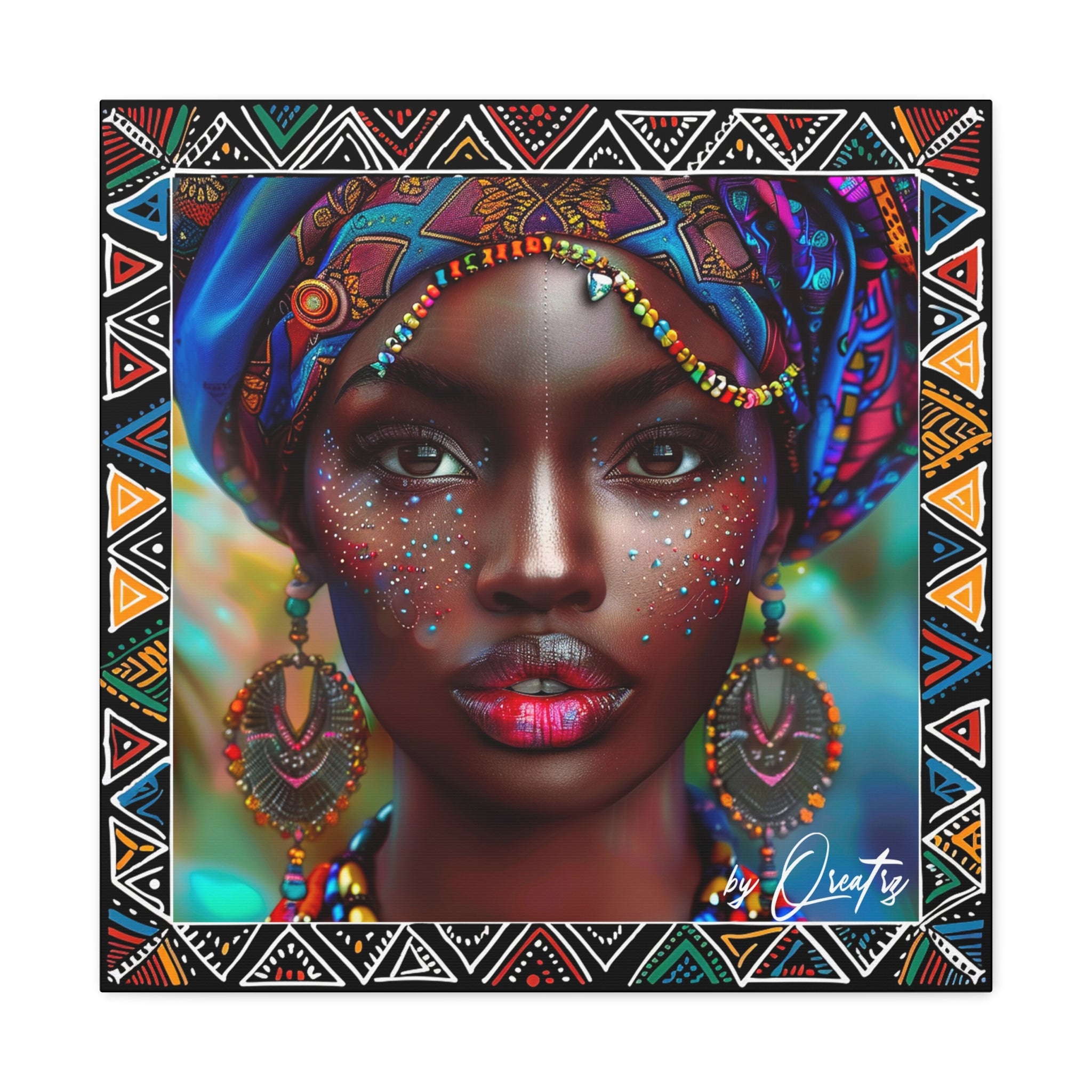 Black Is Beautiful III Canvas Gallery Wraps