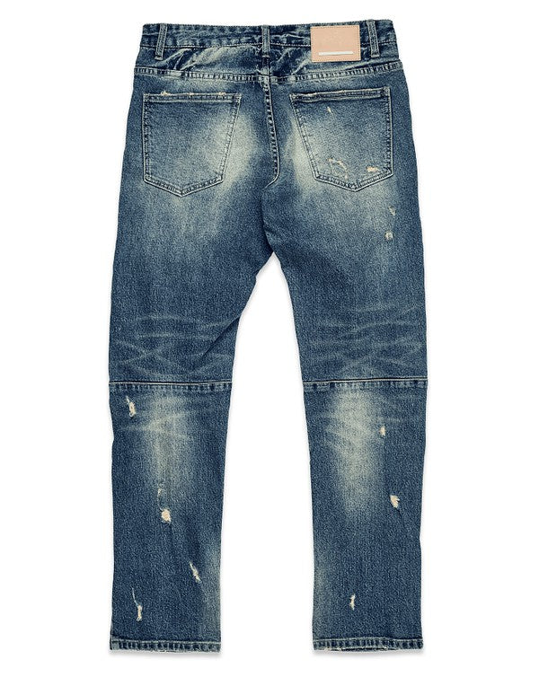 Boro Repair Straight Denim