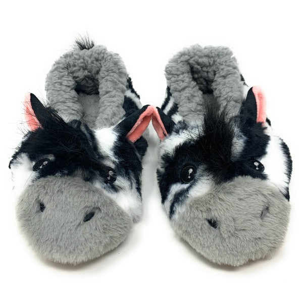 Pantuflas cómodas para niños en interiores - ZZ Zebra