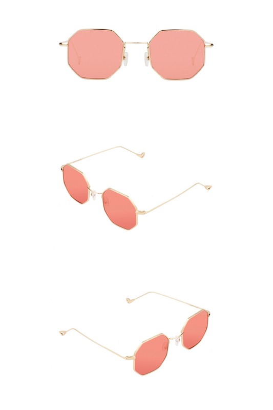 Round Geometric Fashion Sunglasses