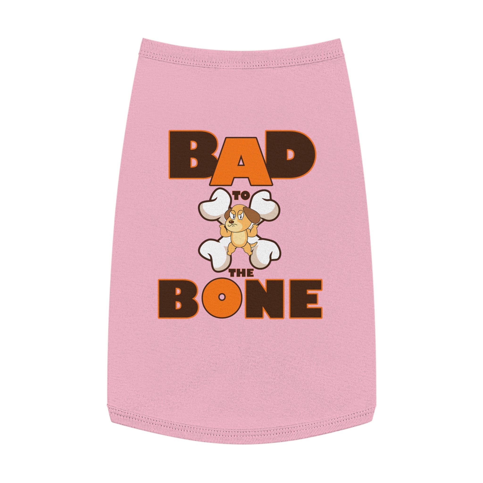 Camiseta sin mangas para mascotas Bad to the Bone