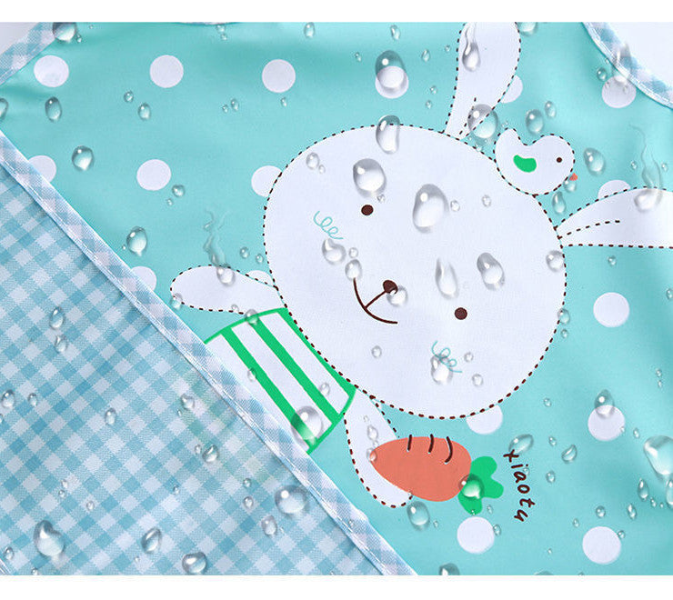 Waterproof Baby Bib with Food Pocket