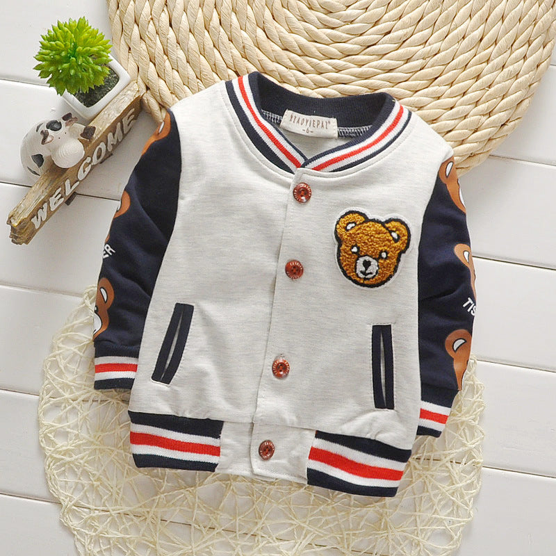 Chaquetas finas para niños pequeños Qreatrz