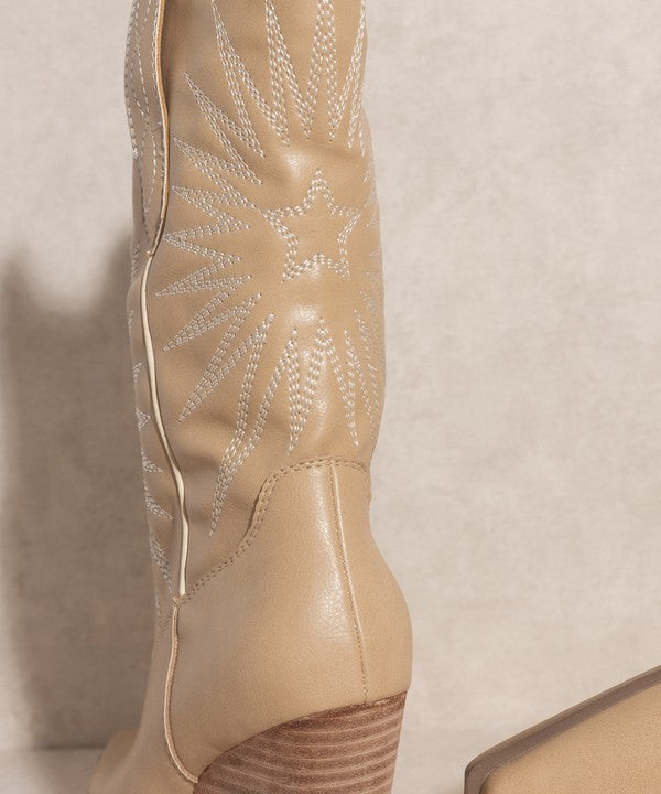 OASIS SOCIETY Emersyn - Bottes brodées Starburst