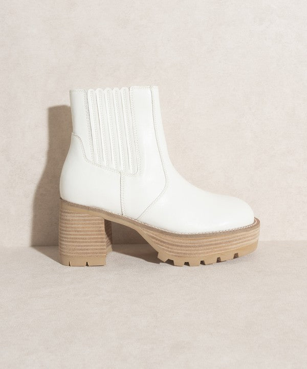 OASIS SOCIETY Aubrey - Botas con paneles de plataforma