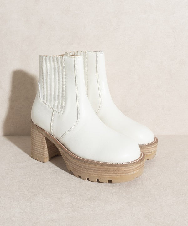 OASIS SOCIETY Aubrey - Botas con paneles de plataforma