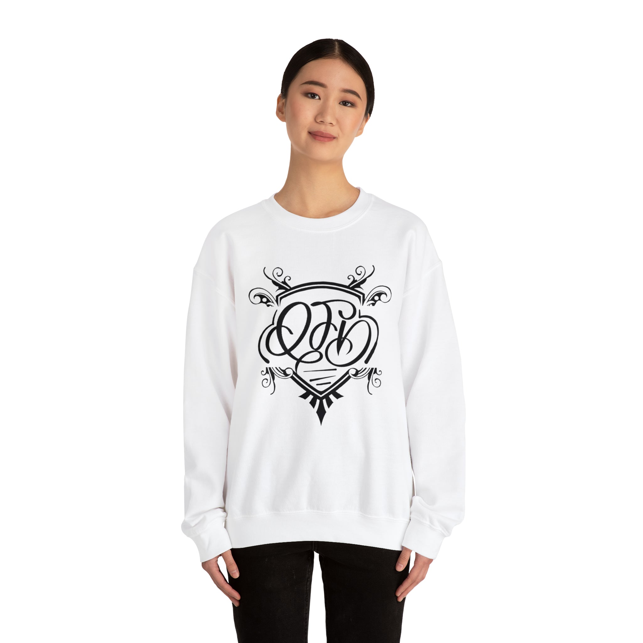 Sweat-shirt ras du cou unisexe Heavy Blend™ Qreatrz Fashion &amp; Design QFD