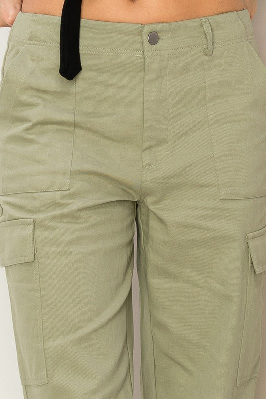 Pantalones cargo de cintura alta Weekend Chiller