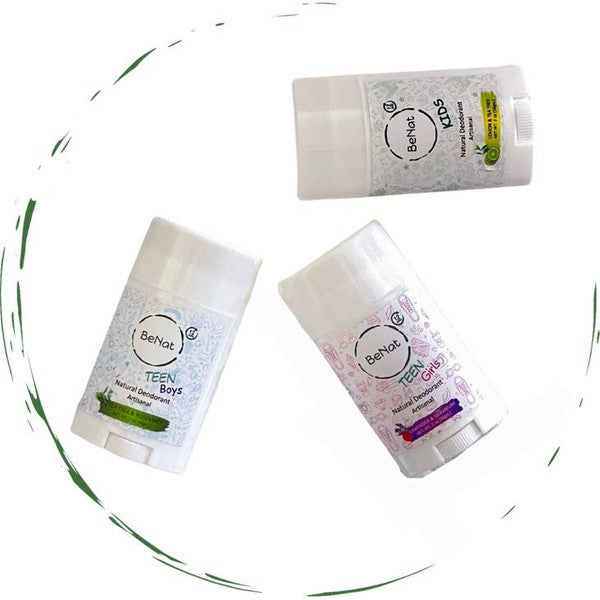 All-natural Deodorants for Kids & Teens