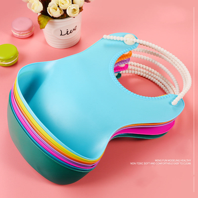 Children's Silicone Disposable Waterproof Bib