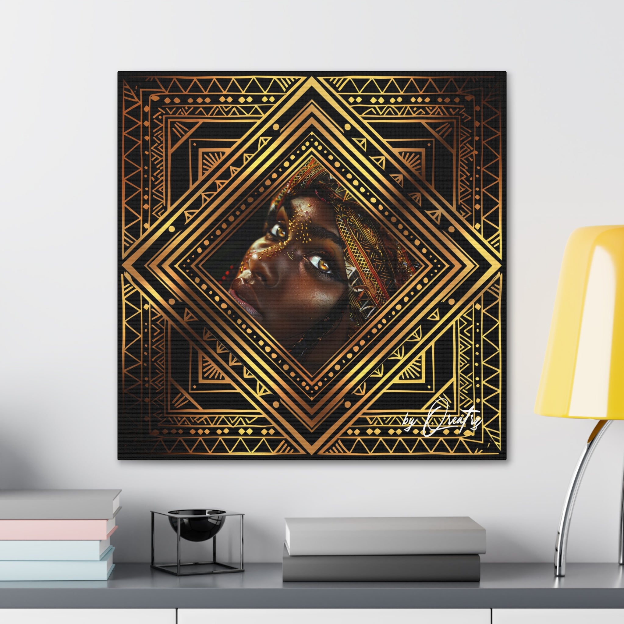 Black Is Beautiful II Canvas Gallery Wraps