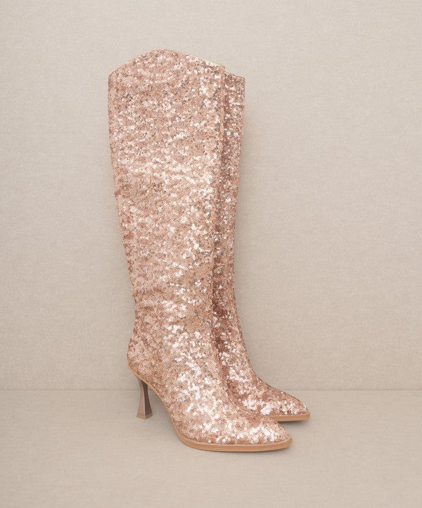 OASIS SOCIETY Jewel - Bottes hautes à paillettes