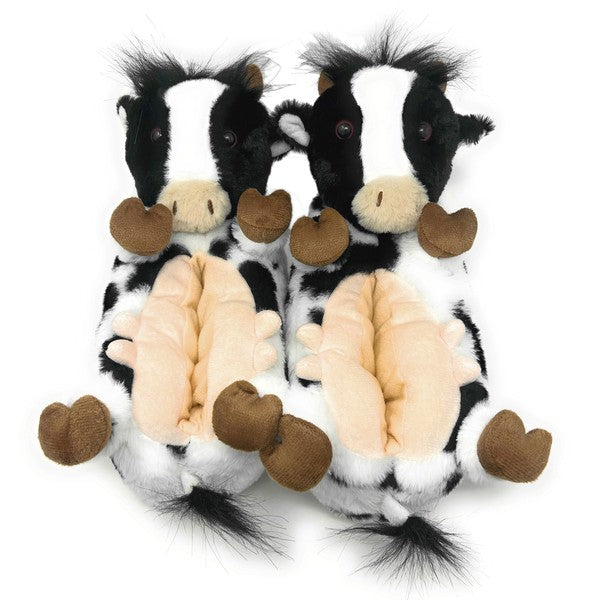 Howdy Cow - Pantuflas de peluche para niños