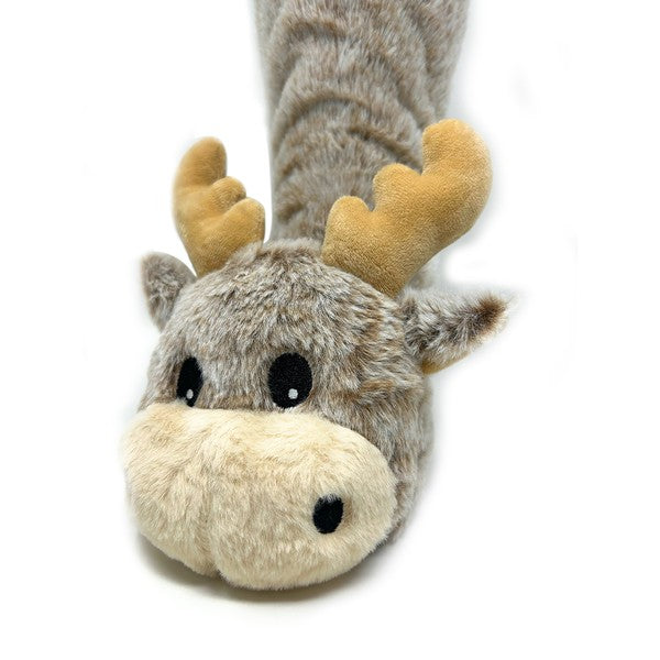 Moose Up - Kids' Plush Animal Slipper Socks