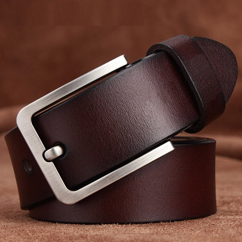 Genuine leather belt