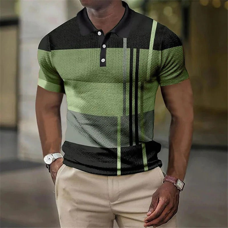 Men's Polo Shirt Fashion Casual Men's Short Sleeve