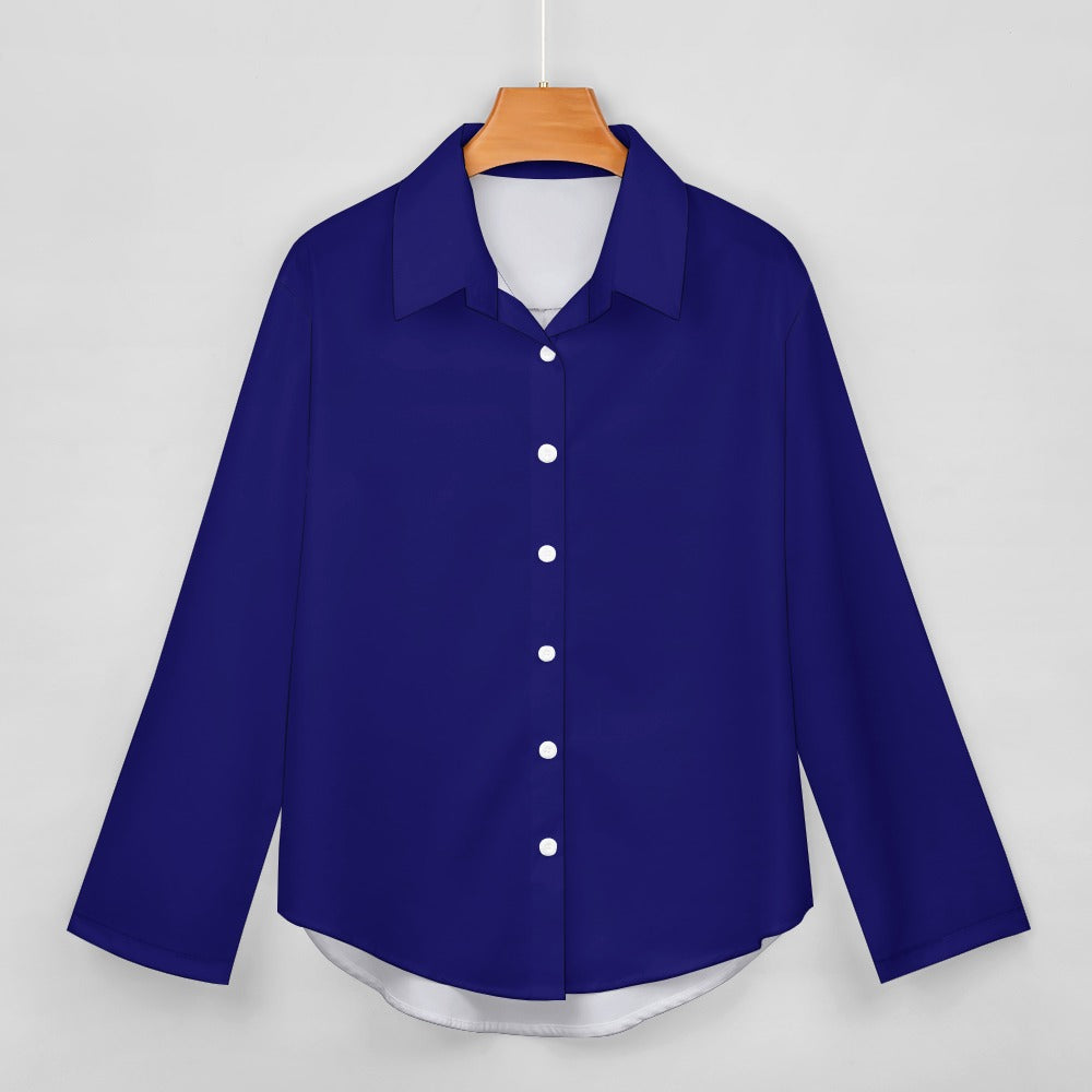 Qreatrz Cropped Hem Shirt