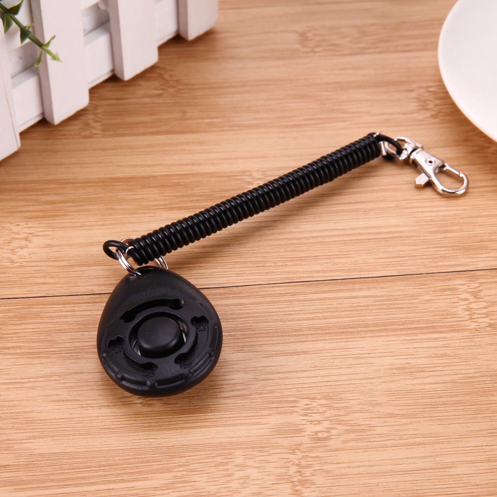 1pc Pet Trainer Pet Dog Training Dog Clicker Adjustable Sound Key Chain - Qreatrz Fashion and Design LLC