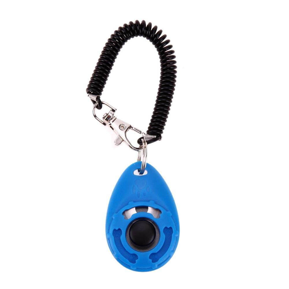 1pc Pet Trainer Pet Dog Training Dog Clicker Adjustable Sound Key Chain - Qreatrz Fashion and Design LLC