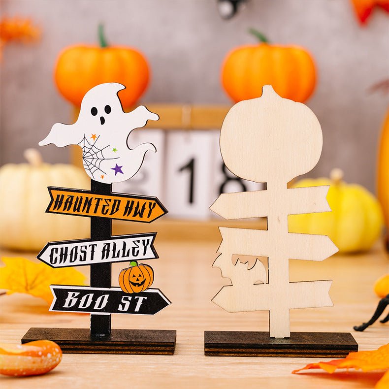 2 - Piece Halloween Element Decor Ornaments - Qreatrz Fashion and Design LLC