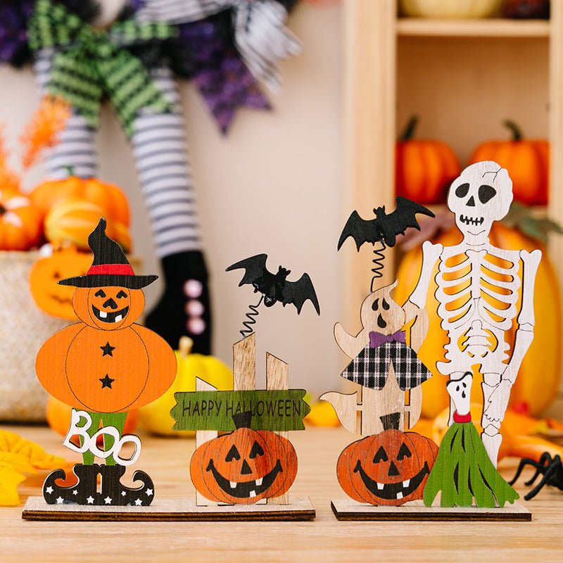 2 - Piece Halloween Element Decor Ornaments - Qreatrz Fashion and Design LLC