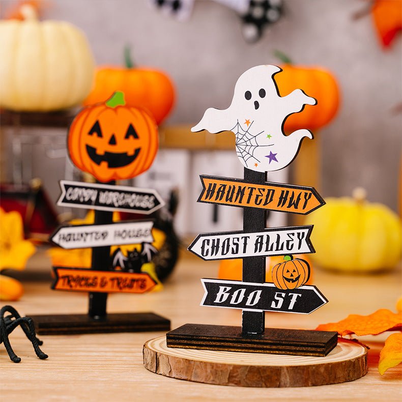 2 - Piece Halloween Element Decor Ornaments - Qreatrz Fashion and Design LLC