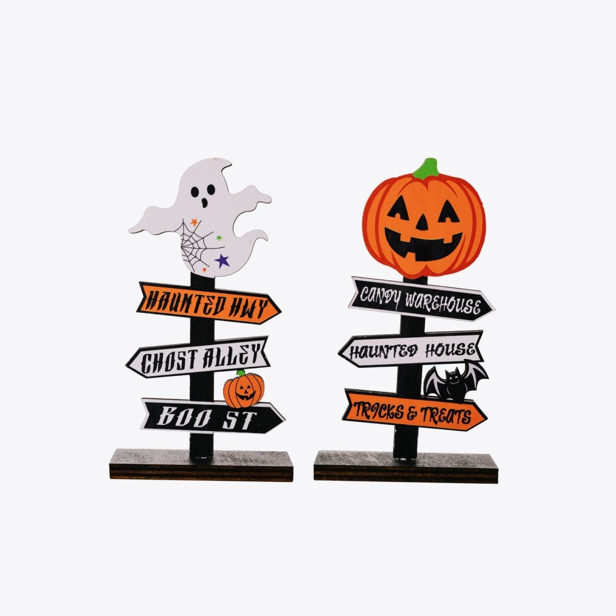 2 - Piece Halloween Element Decor Ornaments - Qreatrz Fashion and Design LLC