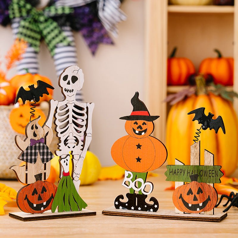 2 - Piece Halloween Element Decor Ornaments - Qreatrz Fashion and Design LLC