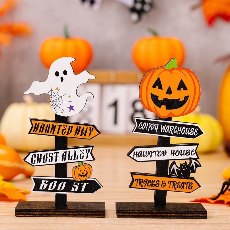 2 - Piece Halloween Element Decor Ornaments - Qreatrz Fashion and Design LLC