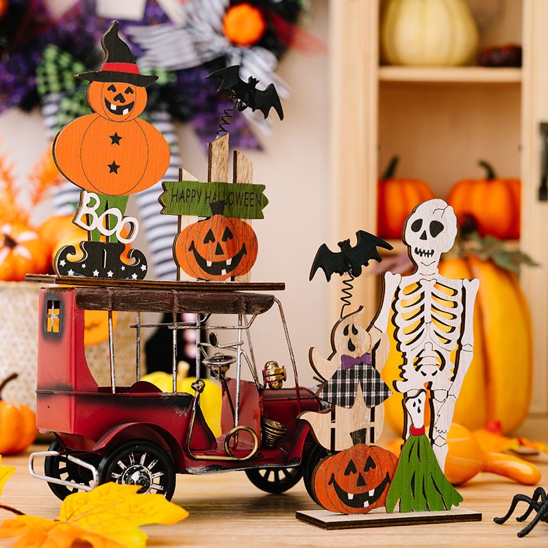 2 - Piece Halloween Element Decor Ornaments - Qreatrz Fashion and Design LLC