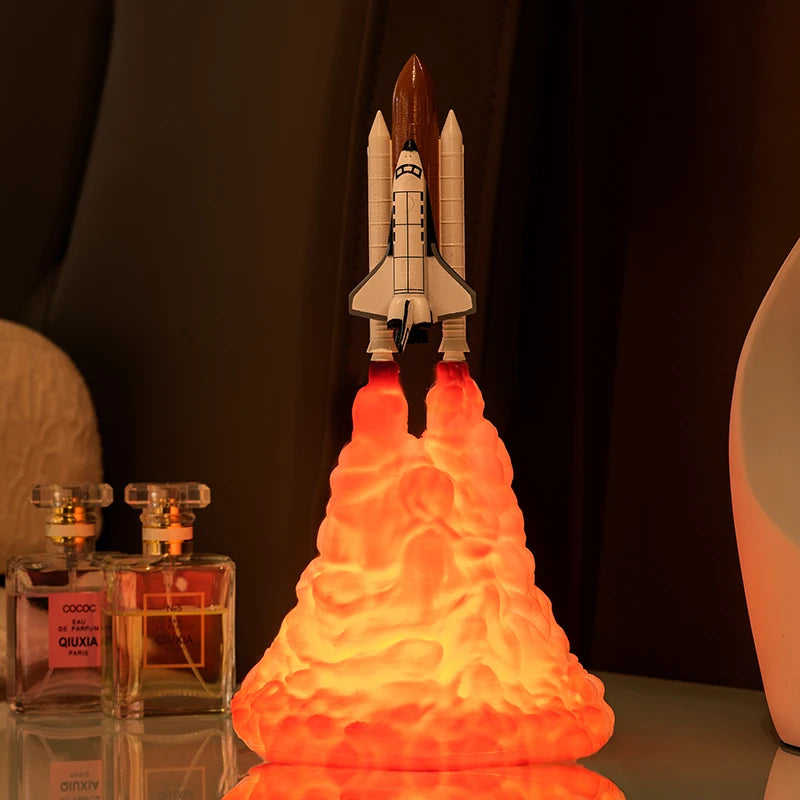 3D Print Space Shuttle Lamp